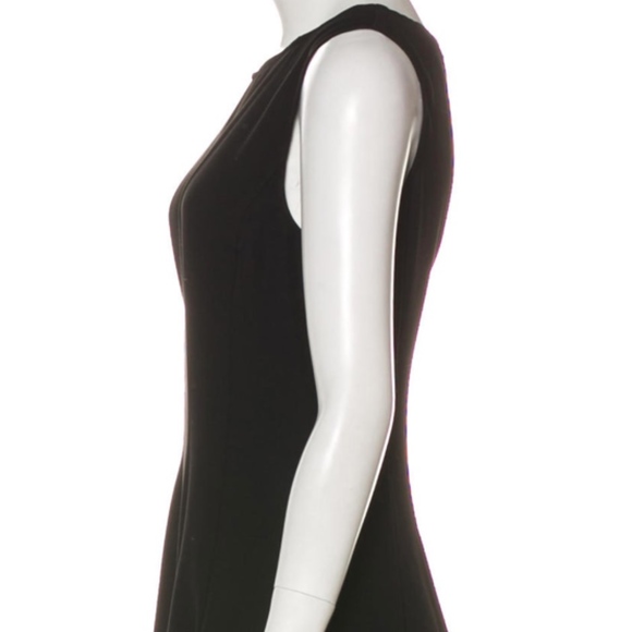 🚫SOLD🚫 Theory Black Fit & Flare Mini Dress M/8 EUC - Picture 4 of 6